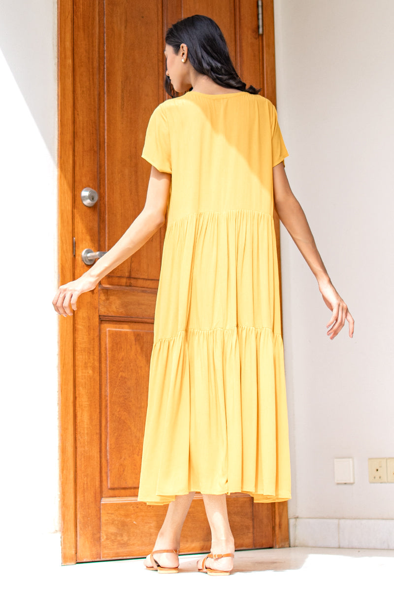 Mustard Dress SNAPP