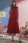 Maroon Dress