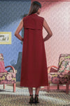 Maroon Dress