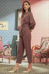 Brown Coord Set