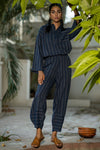 Blue Stripe Pants