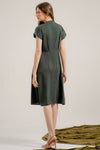 Dark Green Dress