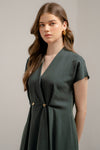 Dark Green Dress