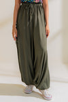 Olive Harem Pants