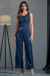 Blue Jumpsuit