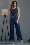 Blue Jumpsuit