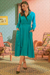 Teal Dress
