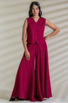 Maroon Co-ord Set