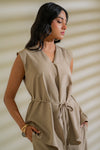 Camel Co-ord Set