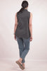 Bottle Green Sleeveless Western Top