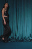 Black Silk Flared Pant