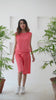 Coral linen Co-ord set