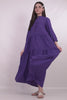Purple Flared Dress