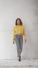 Mustard Cotton Western Top
