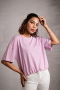 Pink Knit T-shirt