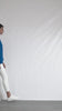 Royal Blue Thick Georgette Top