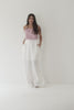 Powder Pink Korean Crepe Top